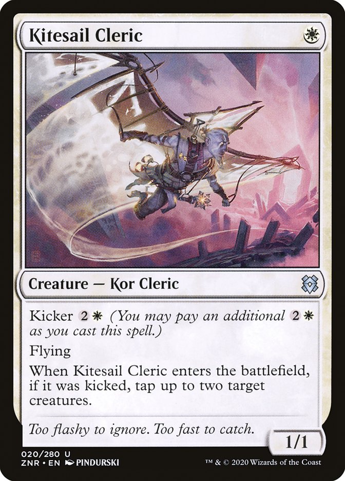 Kitesail Cleric [Zendikar Rising] | Nerdhalla Games