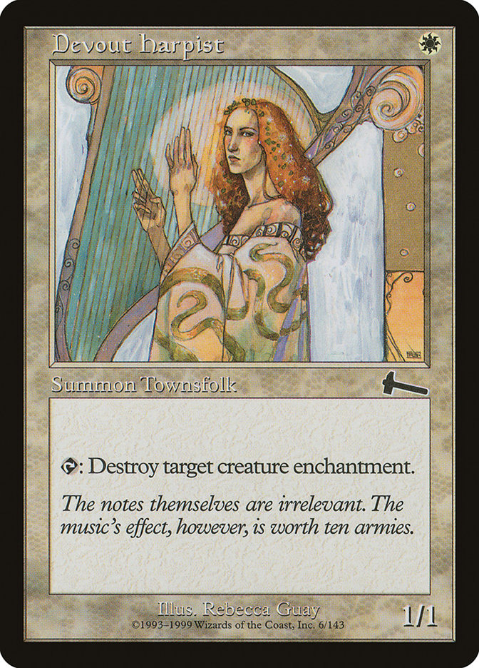 Devout Harpist [Urza's Legacy] | Nerdhalla Games