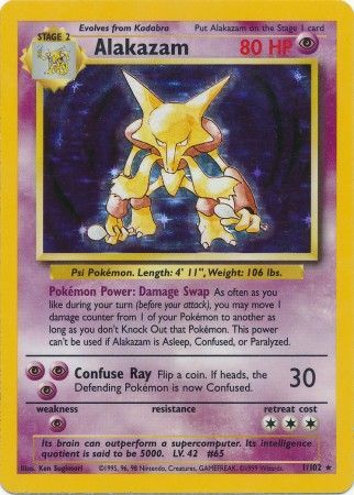 Alakazam (1/102) [Base Set Unlimited] | Nerdhalla Games