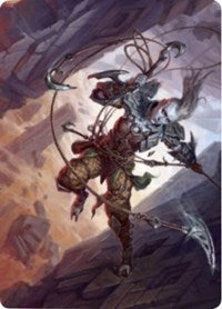 Akiri, Fearless Voyager Art Card [Zendikar Rising Art Series] | Nerdhalla Games