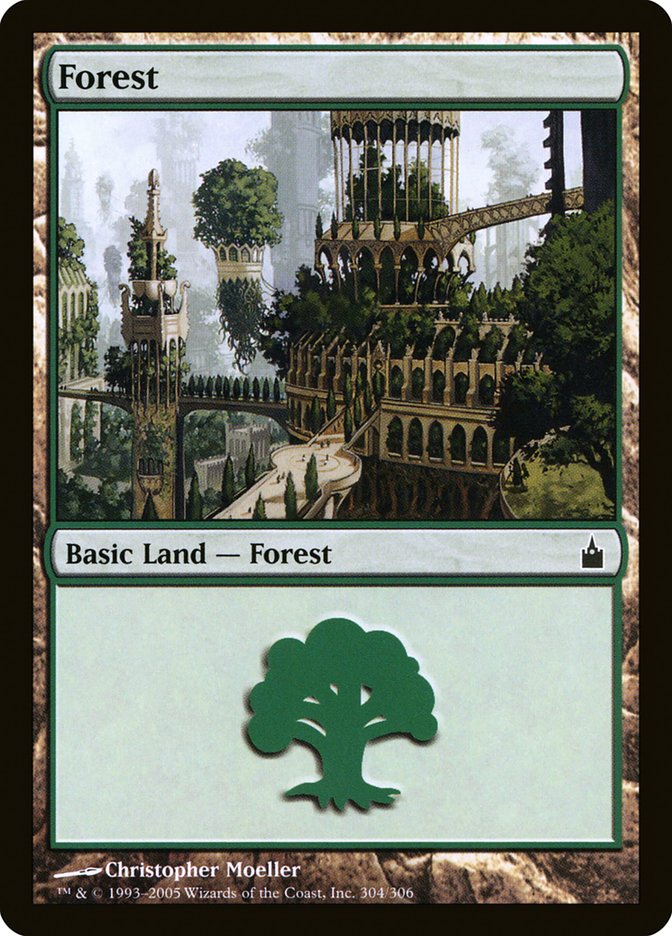 Forest (304) [Ravnica: City of Guilds] | Nerdhalla Games