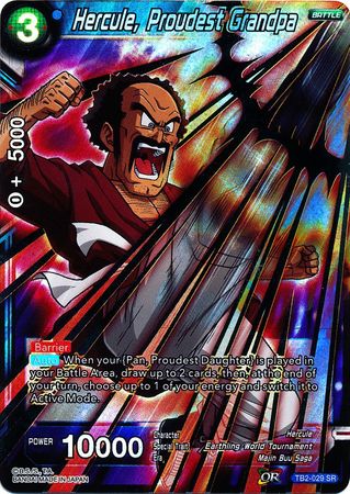 Hercule, Proudest Grandpa [TB2-029] | Nerdhalla Games