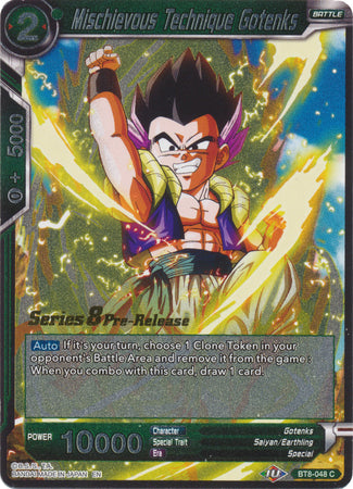 Mischievous Technique Gotenks [BT8-048_PR] | Nerdhalla Games