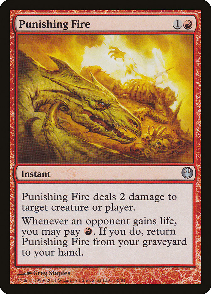 Punishing Fire [Duel Decks: Knights vs. Dragons] | Nerdhalla Games