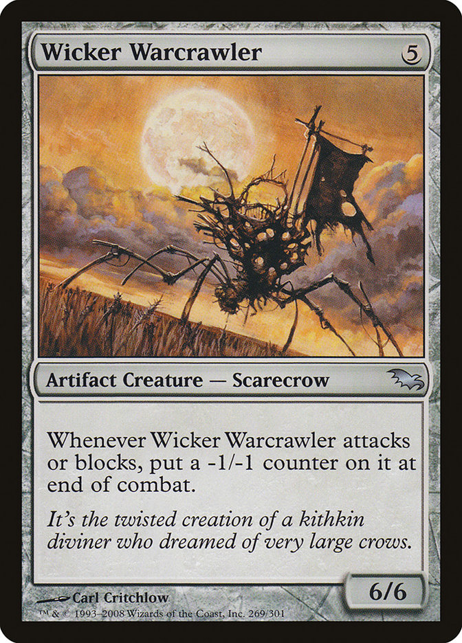 Wicker Warcrawler [Shadowmoor] | Nerdhalla Games