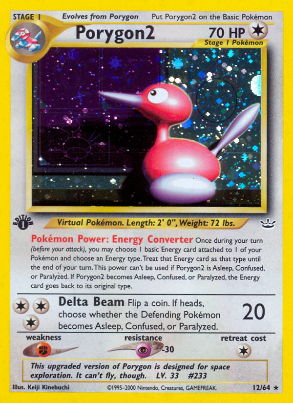 Porygon2 (12/64) [Neo Revelation 1st Edition] | Nerdhalla Games