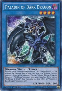 Paladin of Dark Dragon [DRL2-EN018] Secret Rare | Nerdhalla Games