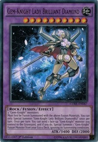 Gem-Knight Lady Brilliant Diamond [CORE-EN047] Ultra Rare | Nerdhalla Games