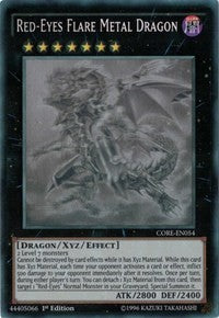 Red-Eyes Flare Metal Dragon (GR) [CORE-EN054] Ghost Rare | Nerdhalla Games