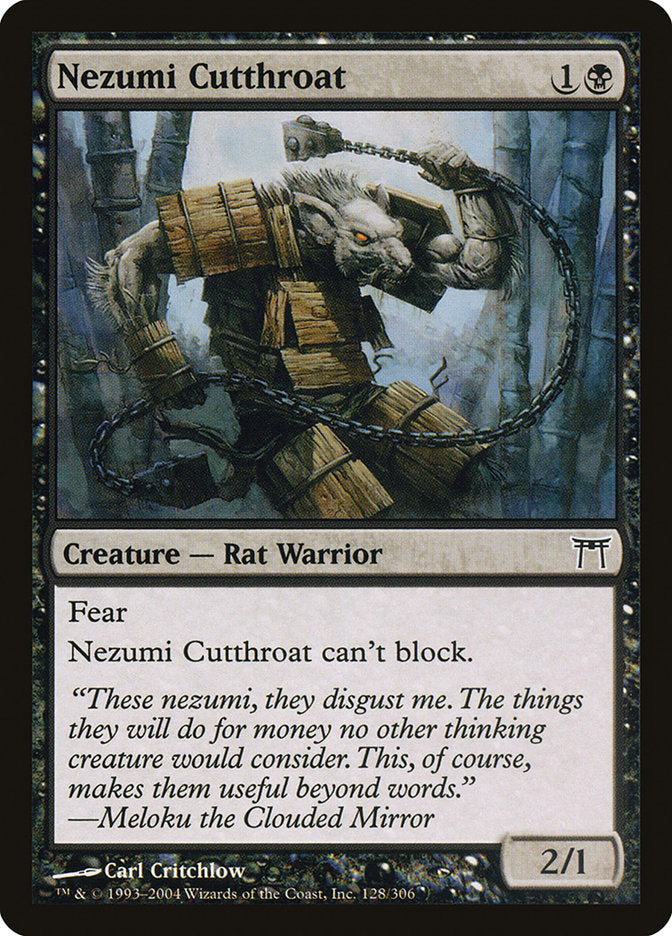 Nezumi Cutthroat [Champions of Kamigawa] | Nerdhalla Games