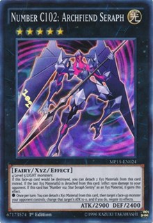 Number C102: Archfiend Seraph [MP15-EN024] Super Rare | Nerdhalla Games