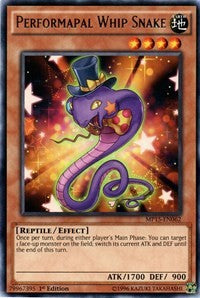 Performapal Whip Snake [MP15-EN062] Rare | Nerdhalla Games