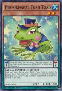 Performapal Turn Toad [MP15-EN066] Rare | Nerdhalla Games