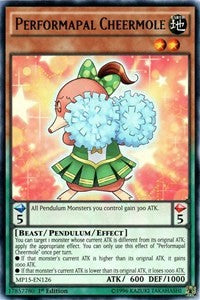 Performapal Cheermole [MP15-EN126] Rare | Nerdhalla Games