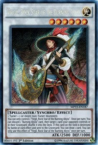 Virgil, Rock Star of the Burning Abyss [MP15-EN187] Secret Rare | Nerdhalla Games