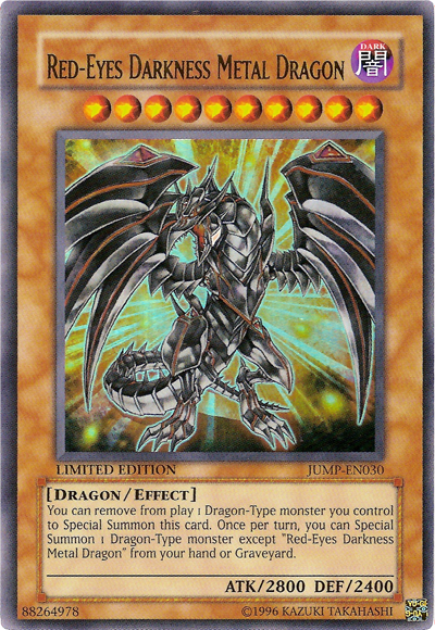 Red-Eyes Darkness Metal Dragon [JUMP-EN030] Ultra Rare | Nerdhalla Games