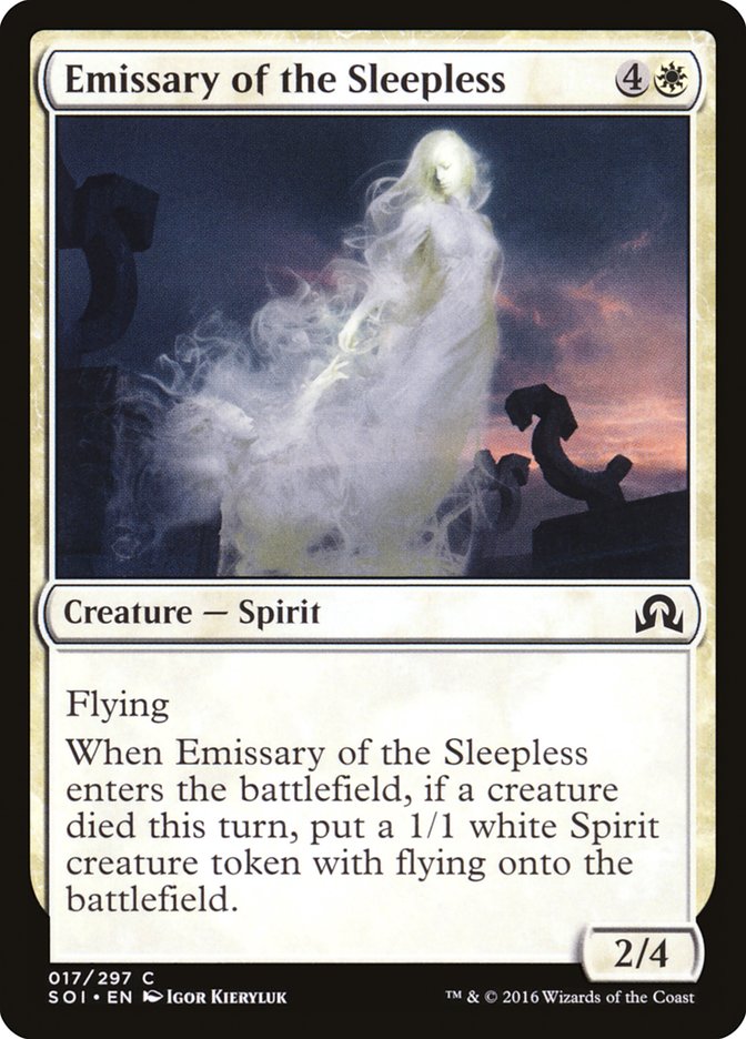 Emissary of the Sleepless [Shadows over Innistrad] | Nerdhalla Games