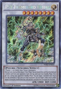 PSY-Framelord Omega [HSRD-EN035] Secret Rare | Nerdhalla Games