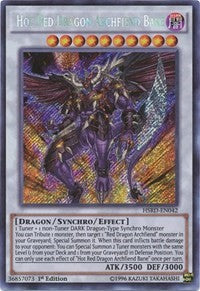 Hot Red Dragon Archfiend Bane [HSRD-EN042] Secret Rare | Nerdhalla Games