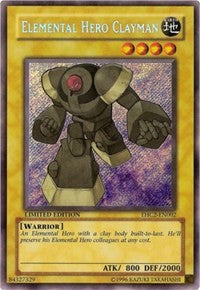 Elemental HERO Clayman [EHC2-EN002] Secret Rare | Nerdhalla Games