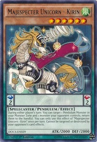 Majespecter Unicorn - Kirin [DOCS-EN029] Rare | Nerdhalla Games