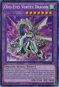 Odd-Eyes Vortex Dragon [DOCS-EN045] Secret Rare | Nerdhalla Games