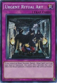 Urgent Ritual Art [DOCS-EN078] Secret Rare | Nerdhalla Games