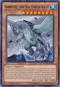 Gameciel, the Sea Turtle Kaiju [DOCS-EN088] Rare | Nerdhalla Games