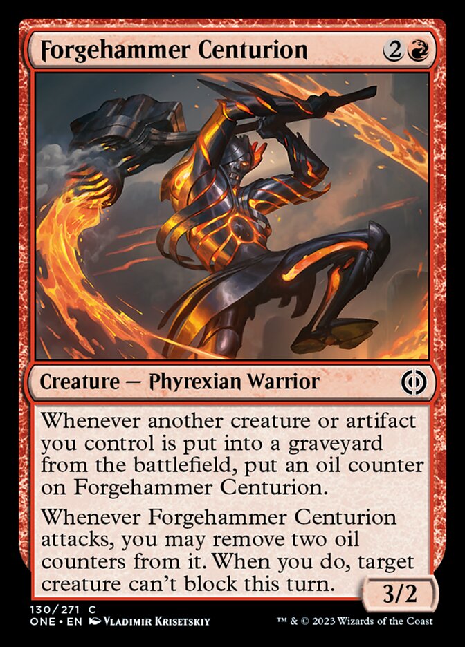 Forgehammer Centurion [Phyrexia: All Will Be One] | Nerdhalla Games