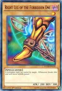 Right Leg of the Forbidden One (A) [YGLD-ENA18] Ultra Rare | Nerdhalla Games