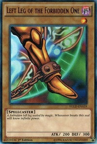 Left Leg of the Forbidden One (A) [YGLD-ENA19] Ultra Rare | Nerdhalla Games