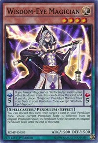 Wisdom-Eye Magician [SDMP-EN005] Super Rare | Nerdhalla Games