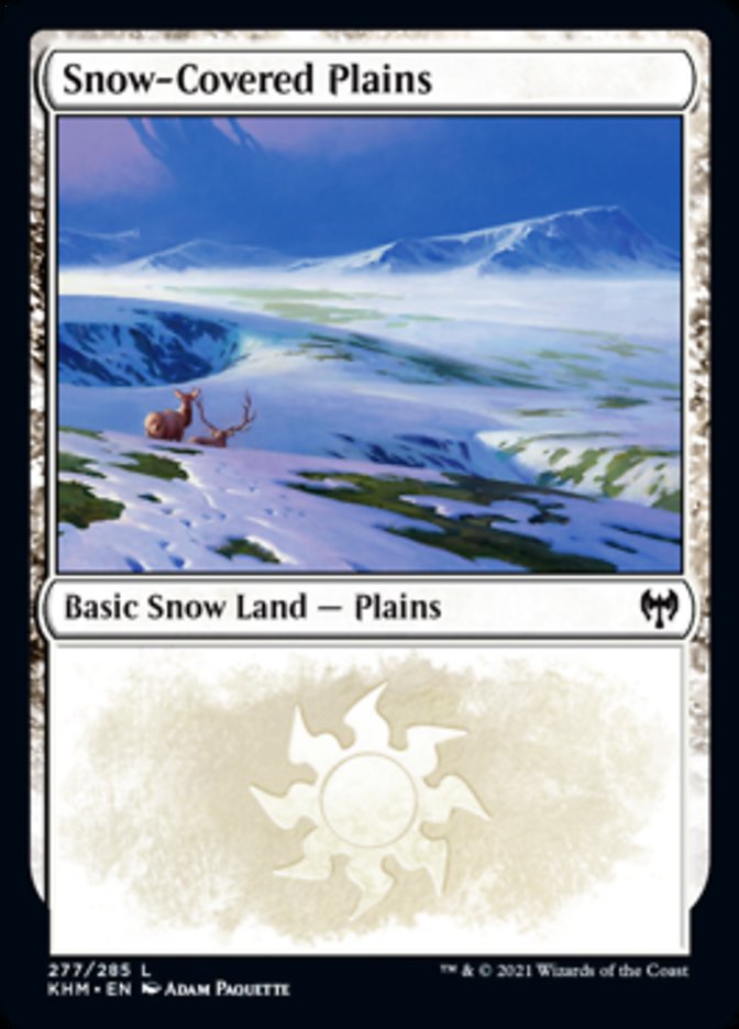 Snow-Covered Plains (277) [Kaldheim] | Nerdhalla Games