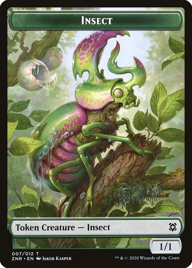 Insect Token [Zendikar Rising] | Nerdhalla Games