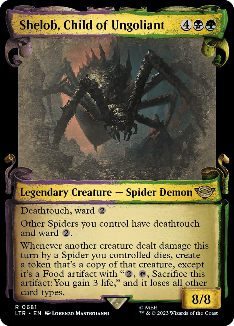 Shelob, Child of Ungoliant [The Lord of the Rings: Tales of Middle-Earth Showcase Scrolls] | Nerdhalla Games