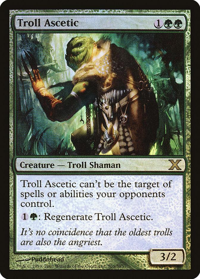 Troll Ascetic (Premium Foil) [Tenth Edition] | Nerdhalla Games