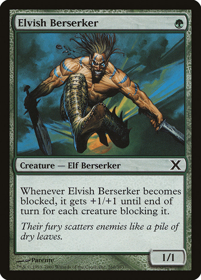 Elvish Berserker [Tenth Edition] | Nerdhalla Games