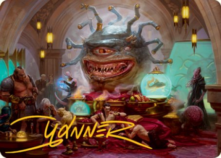 Xanathar, Guild Kingpin Art Card (Gold-Stamped Signature) [Dungeons & Dragons: Adventures in the Forgotten Realms Art Series] | Nerdhalla Games