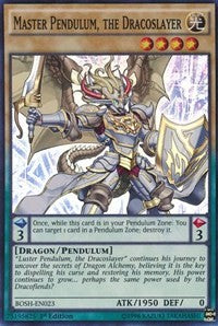 Master Pendulum, the Dracoslayer [BOSH-EN023] Super Rare | Nerdhalla Games