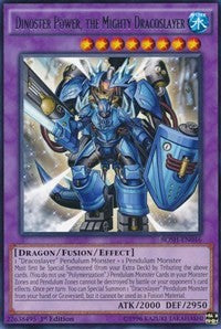 Dinoster Power, the Mighty Dracoslayer [BOSH-EN046] Rare | Nerdhalla Games