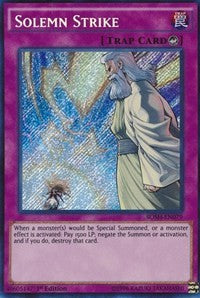 Solemn Strike [BOSH-EN079] Secret Rare | Nerdhalla Games