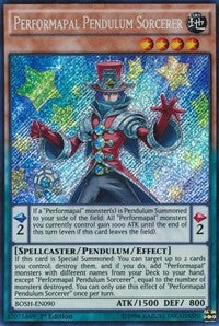 Performapal Pendulum Sorcerer [BOSH-EN090] Secret Rare | Nerdhalla Games