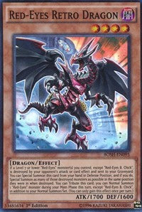 Red-Eyes Retro Dragon [BOSH-EN095] Super Rare | Nerdhalla Games