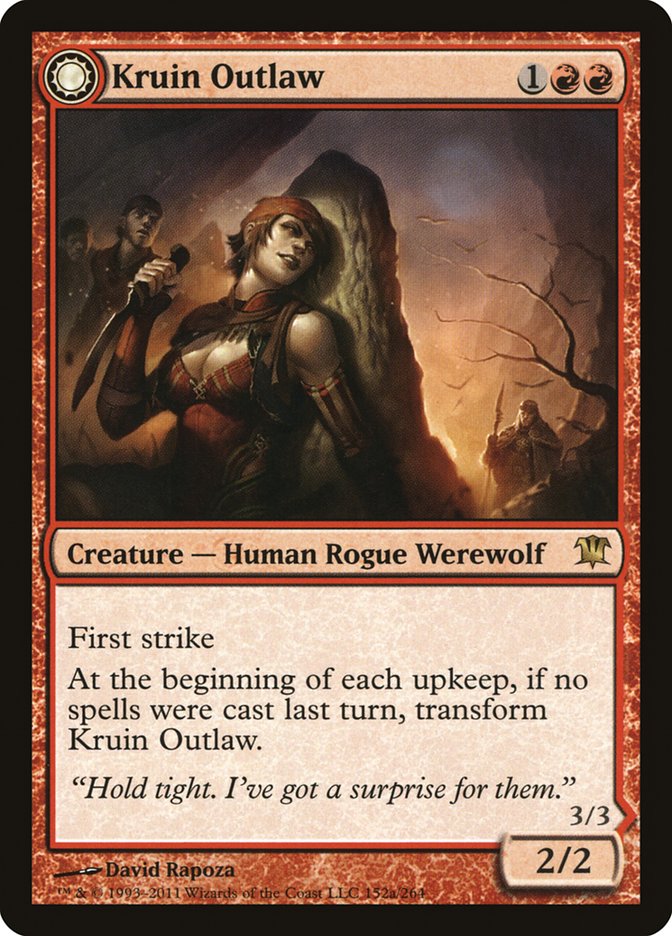 Kruin Outlaw // Terror of Kruin Pass [Innistrad] | Nerdhalla Games