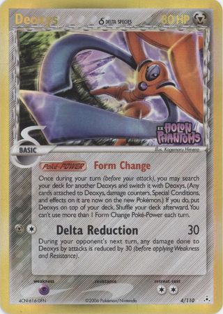 Deoxys (4/110) (Delta Species) (Stamped) [EX: Holon Phantoms] | Nerdhalla Games