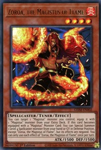 Zoroa, the Magistus of Flame [GEIM-EN002] Ultra Rare | Nerdhalla Games