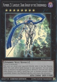 Number 23: Lancelot, Dark Knight of the Underworld [BOSH-ENSE2] Super Rare | Nerdhalla Games