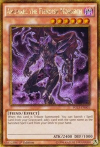 Angmarl the Fiendish Monarch [PGL3-EN001] Gold Secret Rare | Nerdhalla Games