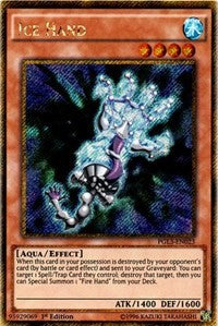 Ice Hand [PGL3-EN023] Gold Secret Rare | Nerdhalla Games