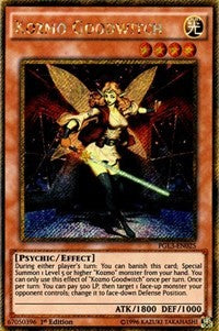 Kozmo Goodwitch [PGL3-EN025] Gold Secret Rare | Nerdhalla Games